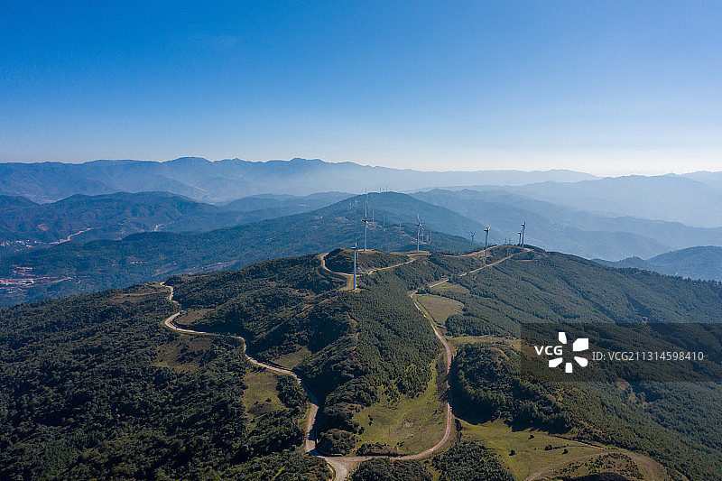大理风车山图片素材
