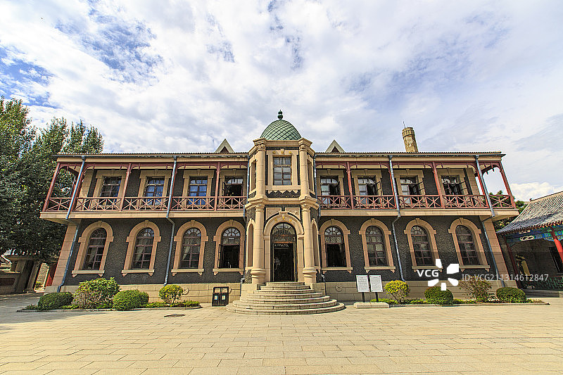 吉林长春伪满皇宫勤民楼图片素材