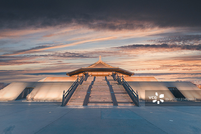 河南省洛阳市隋唐城遗址公园图片素材