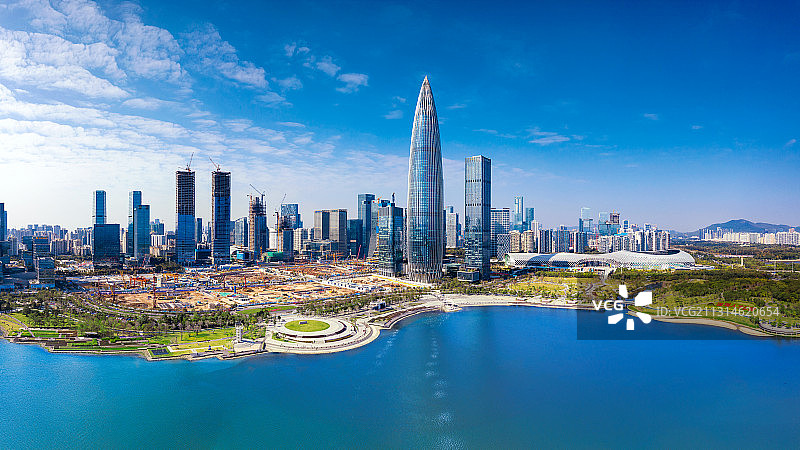 活力深圳湾图片素材