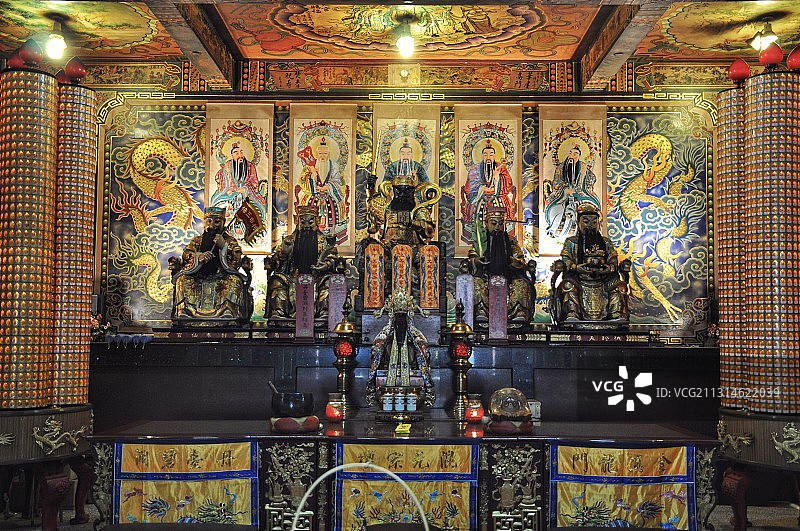 台湾高雄关帝庙图片素材