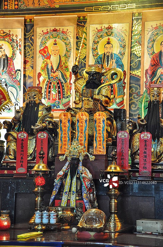 台湾高雄关帝庙图片素材