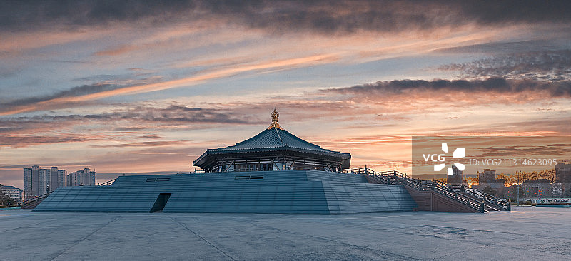 河南省洛阳市隋唐城遗址公园图片素材