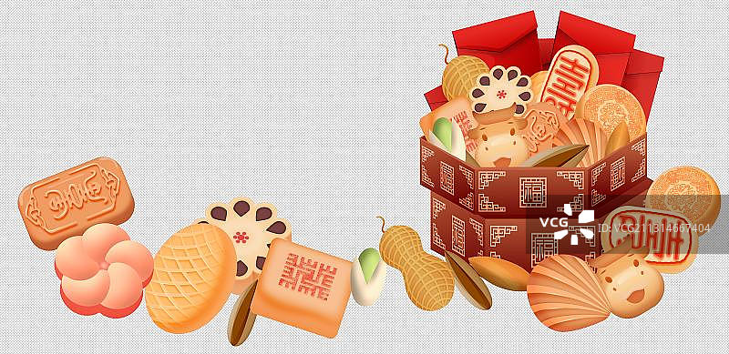 年俗-正月初一 拜年图片素材