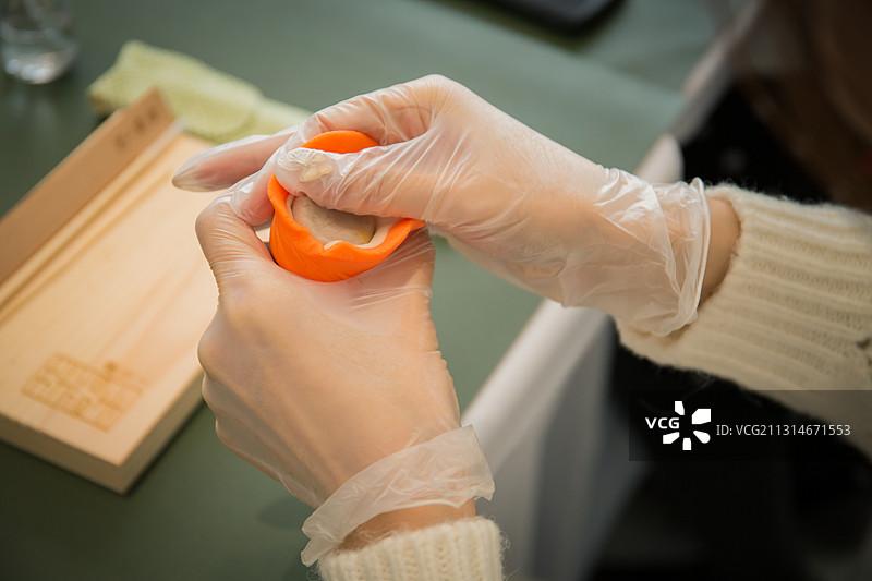 唐菓子制作图片素材