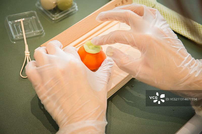 唐菓子制作图片素材