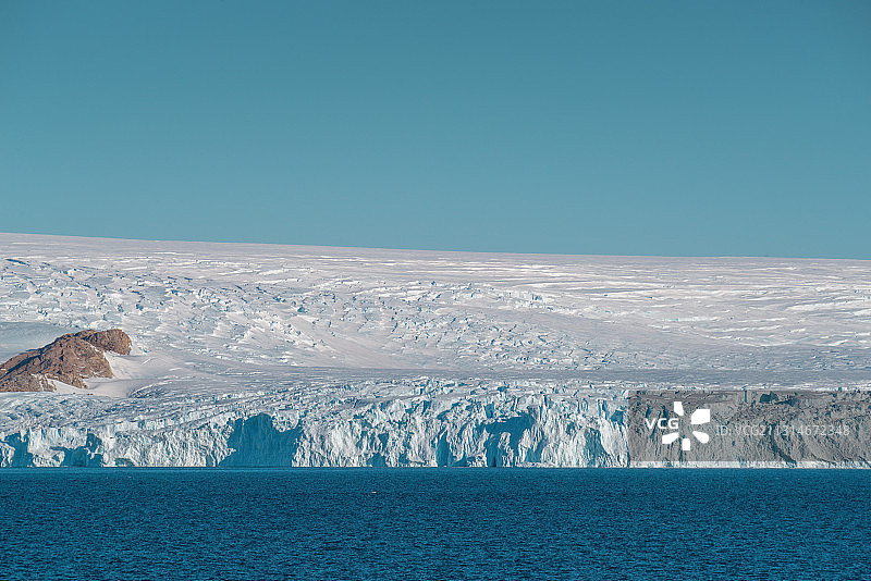 纳尔逊冰盖局部图片素材