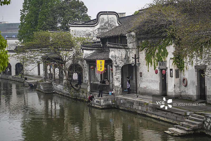 南浔古镇之百间楼01图片素材