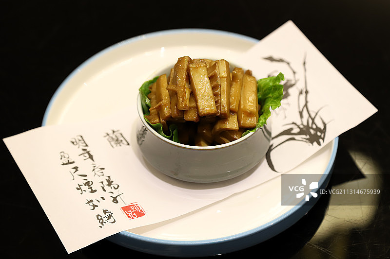 油焖笋图片素材