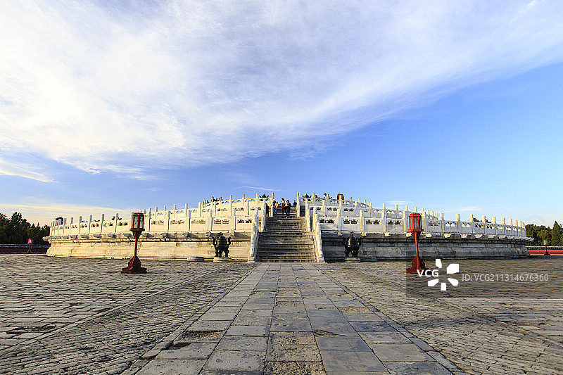 北京市天坛公园圜丘坛图片素材