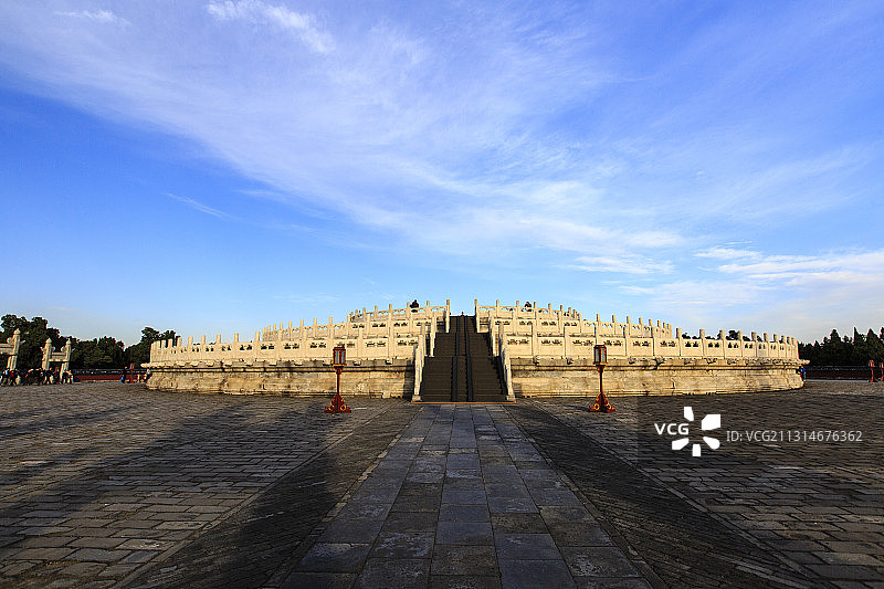 北京市天坛公园圜丘坛图片素材