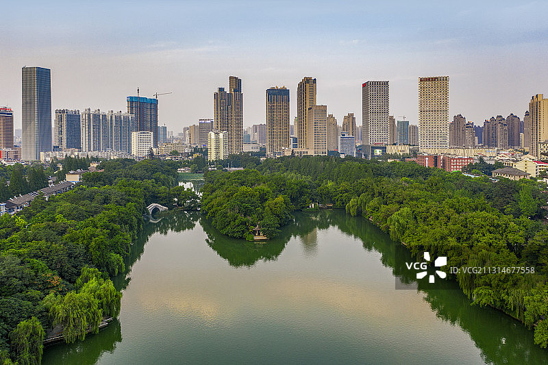 包公园 安徽省合肥市包河区包公街道环城南路图片素材