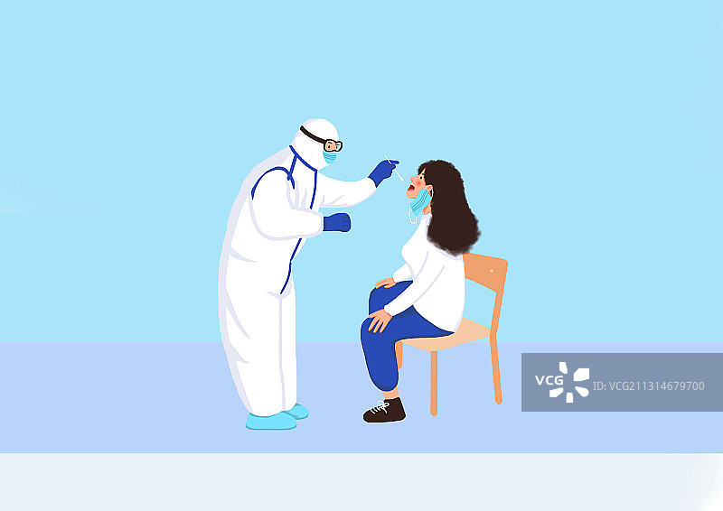 核酸检测图片素材