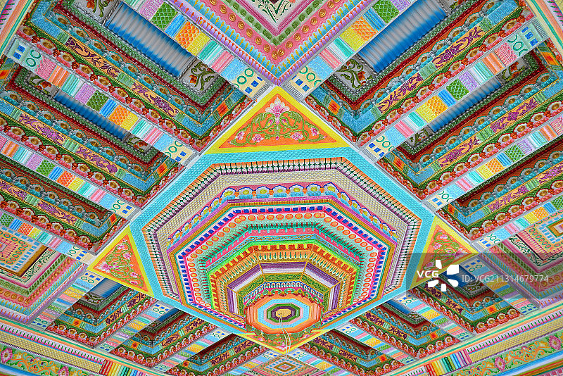 新疆维吾尔民居特色装饰图片素材