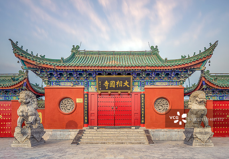 中国河南开封大相国寺图片素材