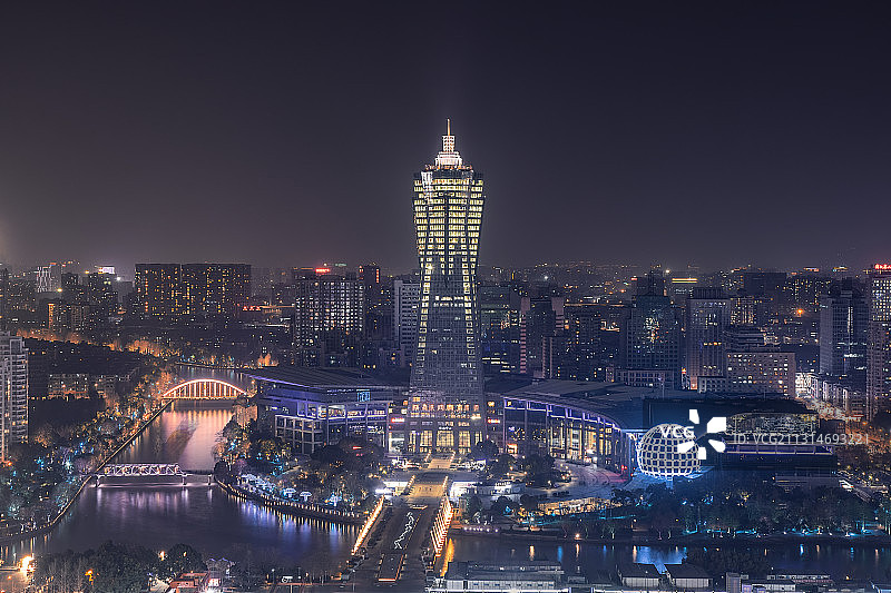杭州西湖文化广场（浙江环球中心）图片素材