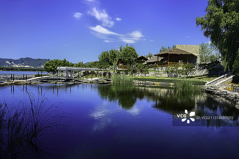 北京市房山区青龙湖公园图片素材
