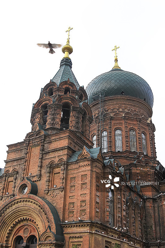 哈尔滨圣索菲亚大教堂图片素材