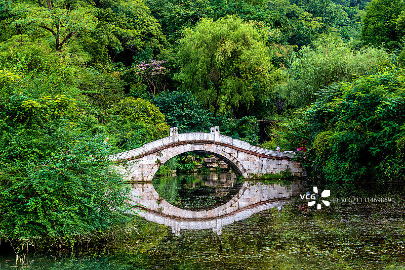 中国贵州贵阳黔灵山公园图片素材