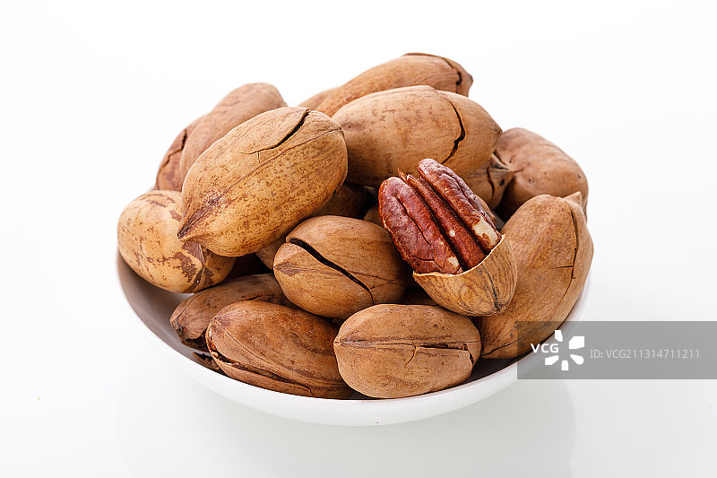 碧根果图片素材