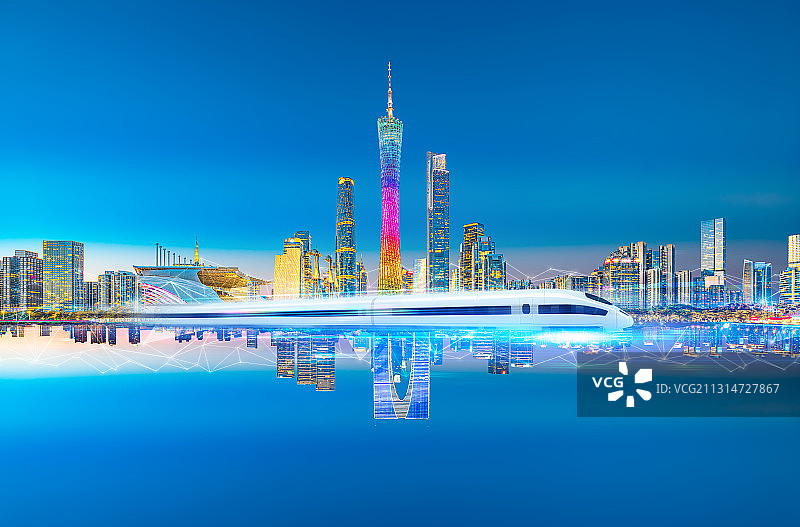 广州苏州城市交通图片素材