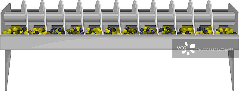 传送带橄榄压榨图片素材
