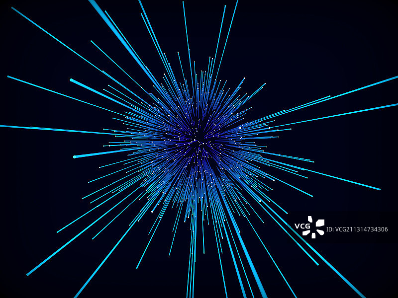 放射 光线 科技 未来图片素材