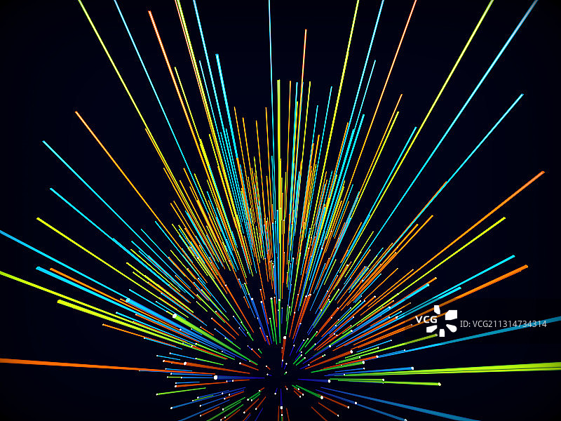 放射 光线 科技 未来图片素材