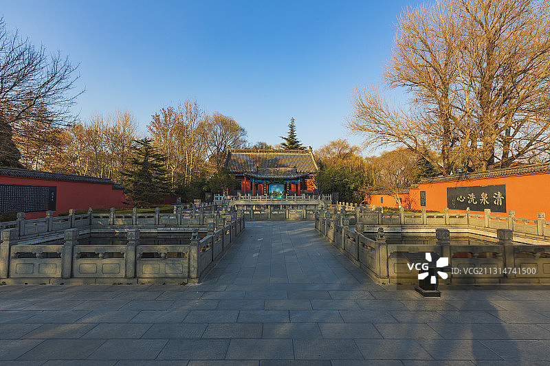 济南百脉泉景区图片素材