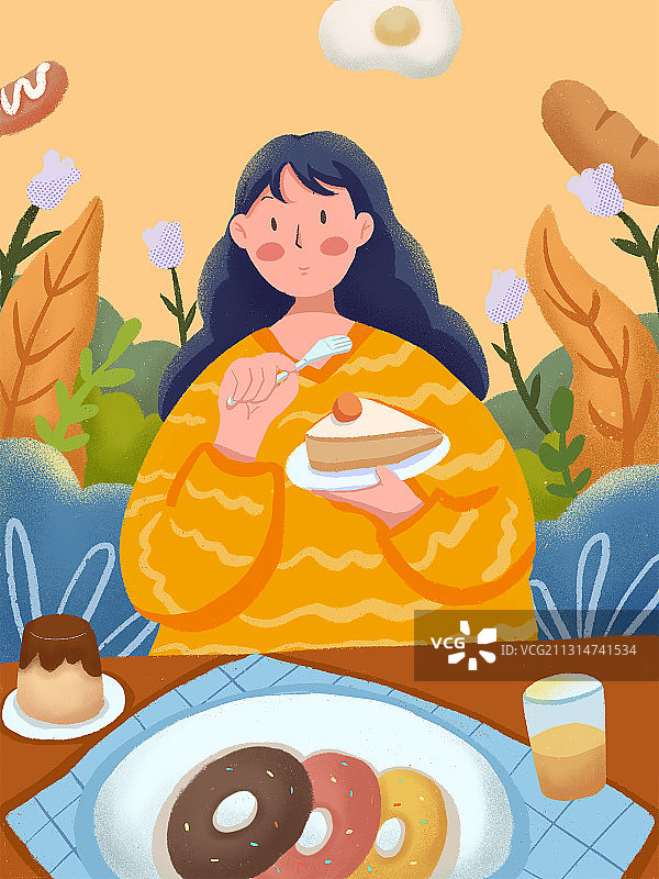 美食嘉年华图片素材