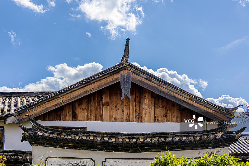 中国云南省丽江市束河古镇茶马古道博物馆图片素材