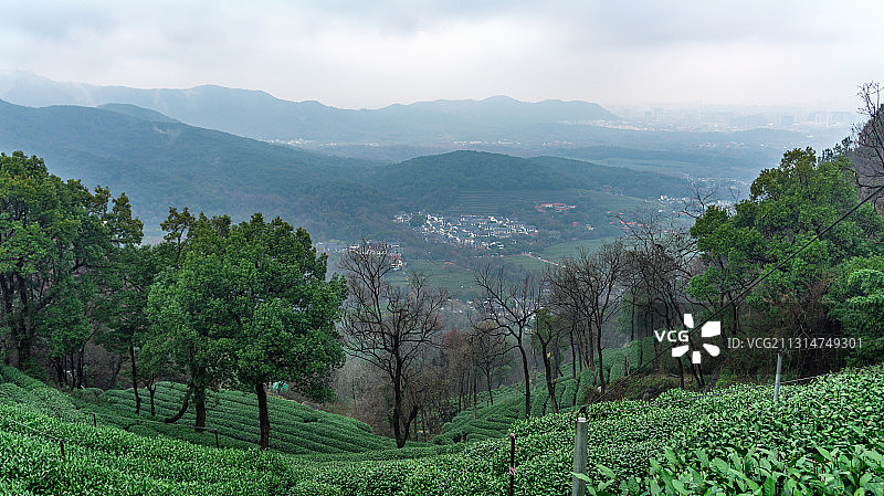 茶山北眺图片素材