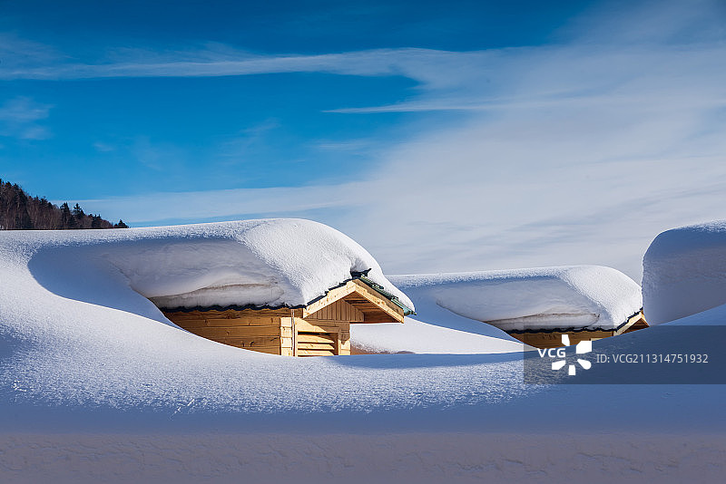 雪乡图片素材