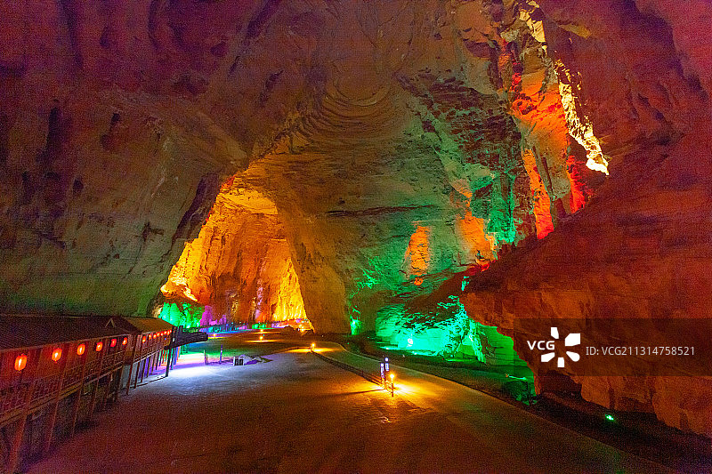 湖北省利川市腾龙洞图片素材