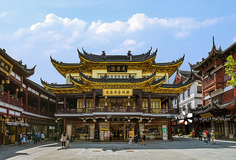 上海豫园风光图片素材