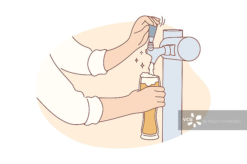 夜生活饮酒工作概念图片素材