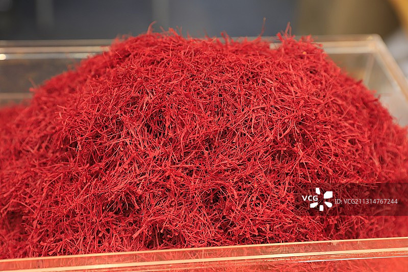 中药藏红花图片素材