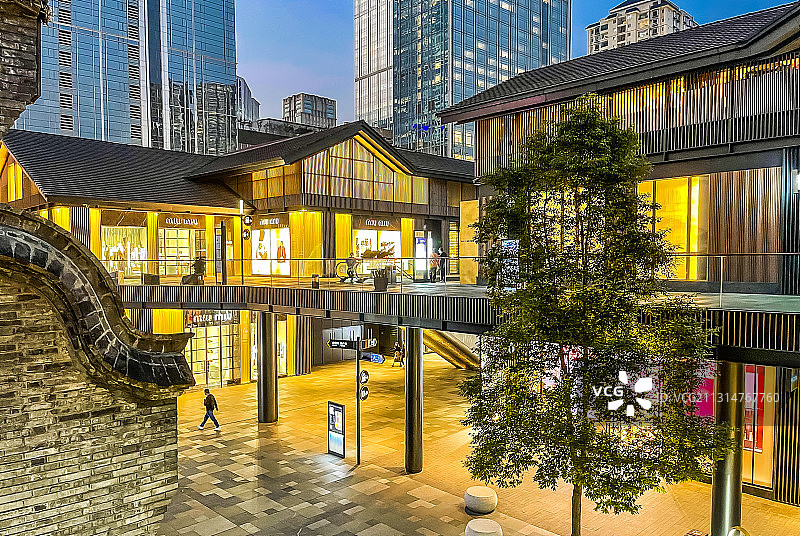 成都太古里图片素材