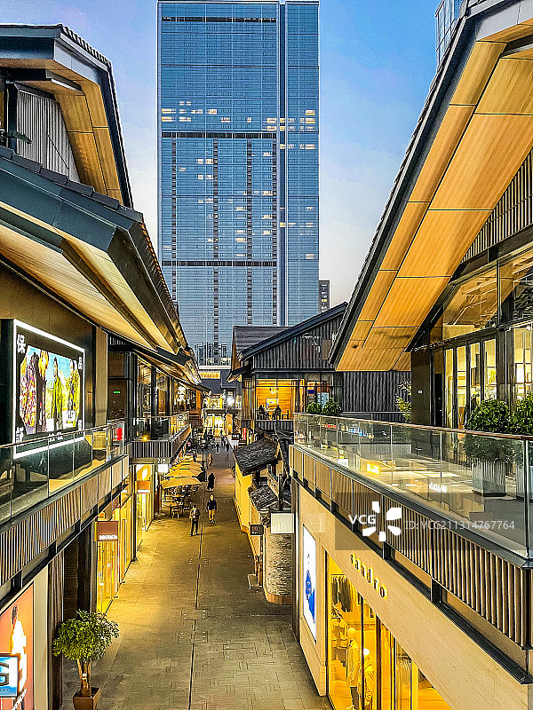 成都太古里图片素材