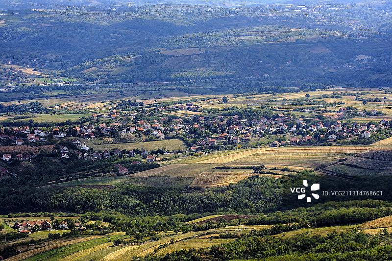 塞尔维亚 村落图片素材
