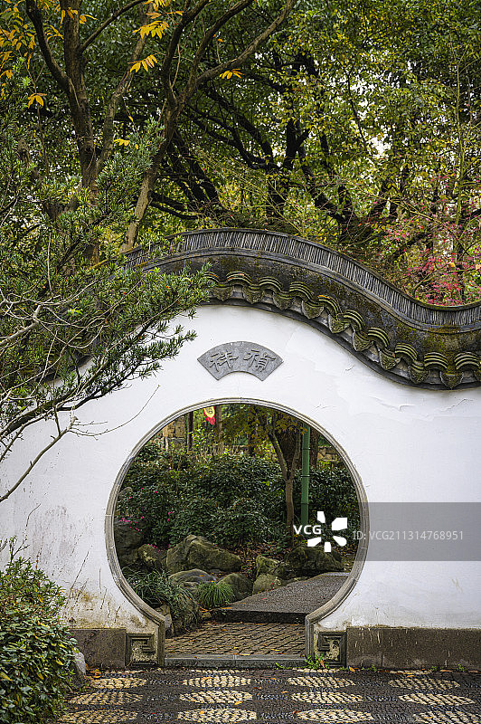 杭州 西溪湿地 高庄图片素材