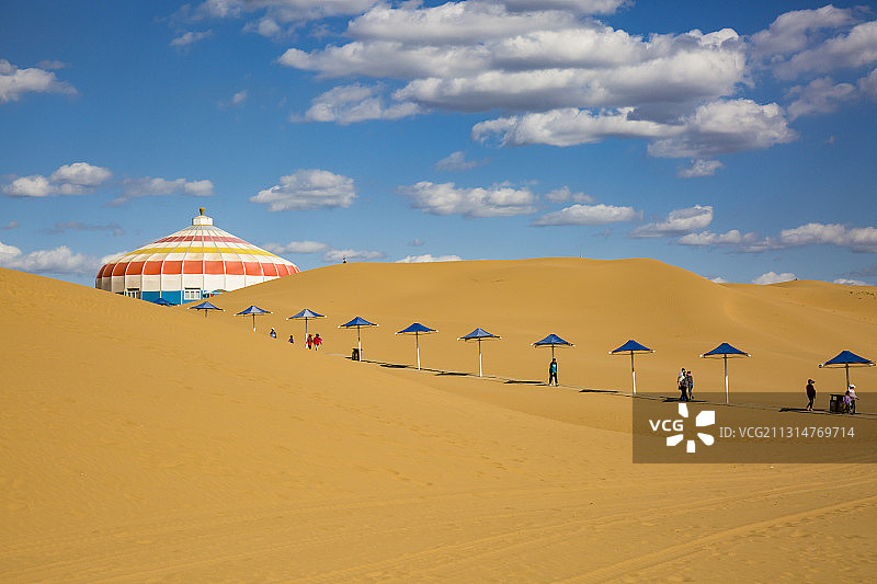 银肯响沙湾图片素材