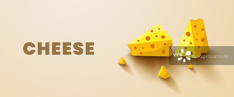 干净的奶酪背景与复制空间设计图片素材