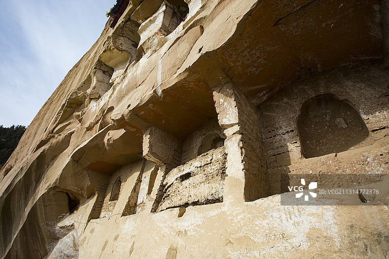 马蹄寺图片素材