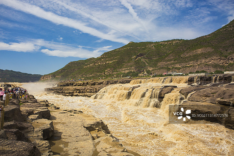 壶口瀑布图片素材