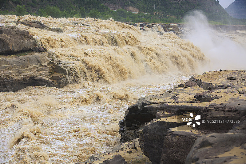 壶口瀑布图片素材