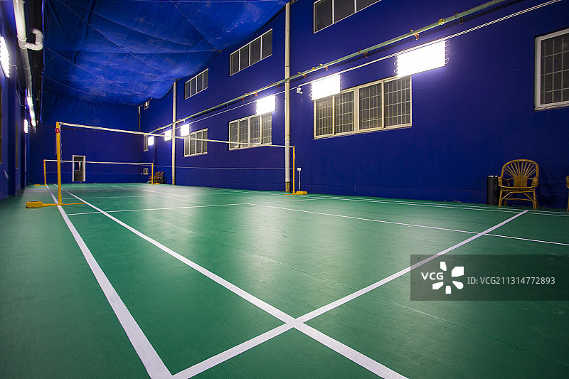 羽毛球场图片素材