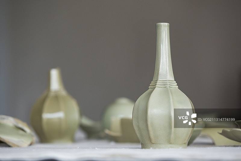 越窑青瓷图片素材