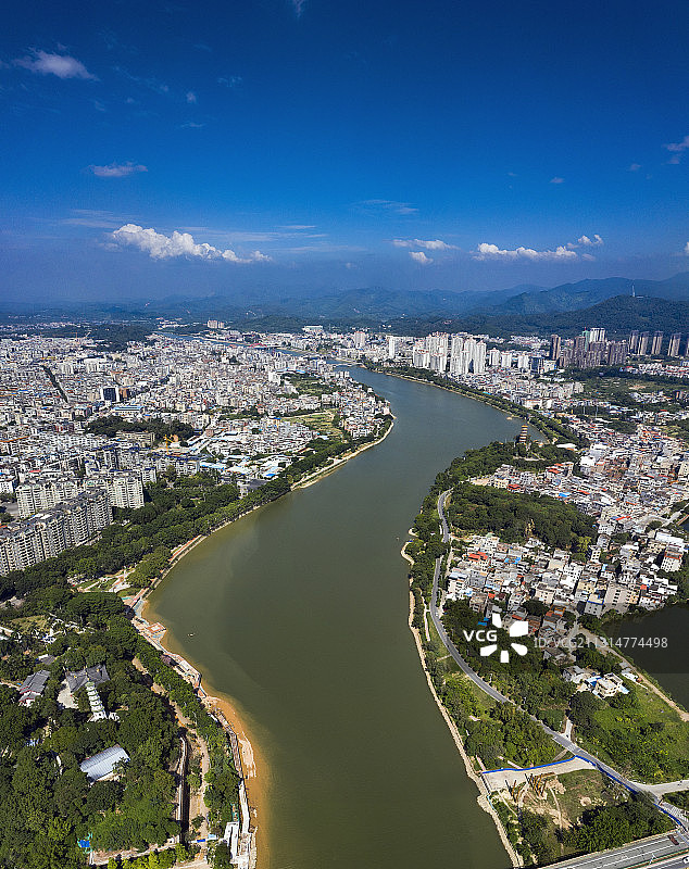 广州增城区城市风光图片素材