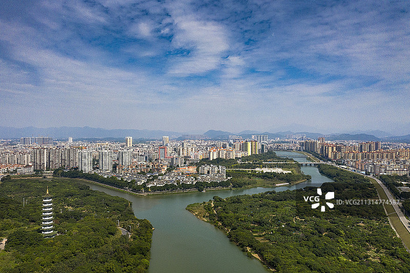 广东从化文峰塔图片素材